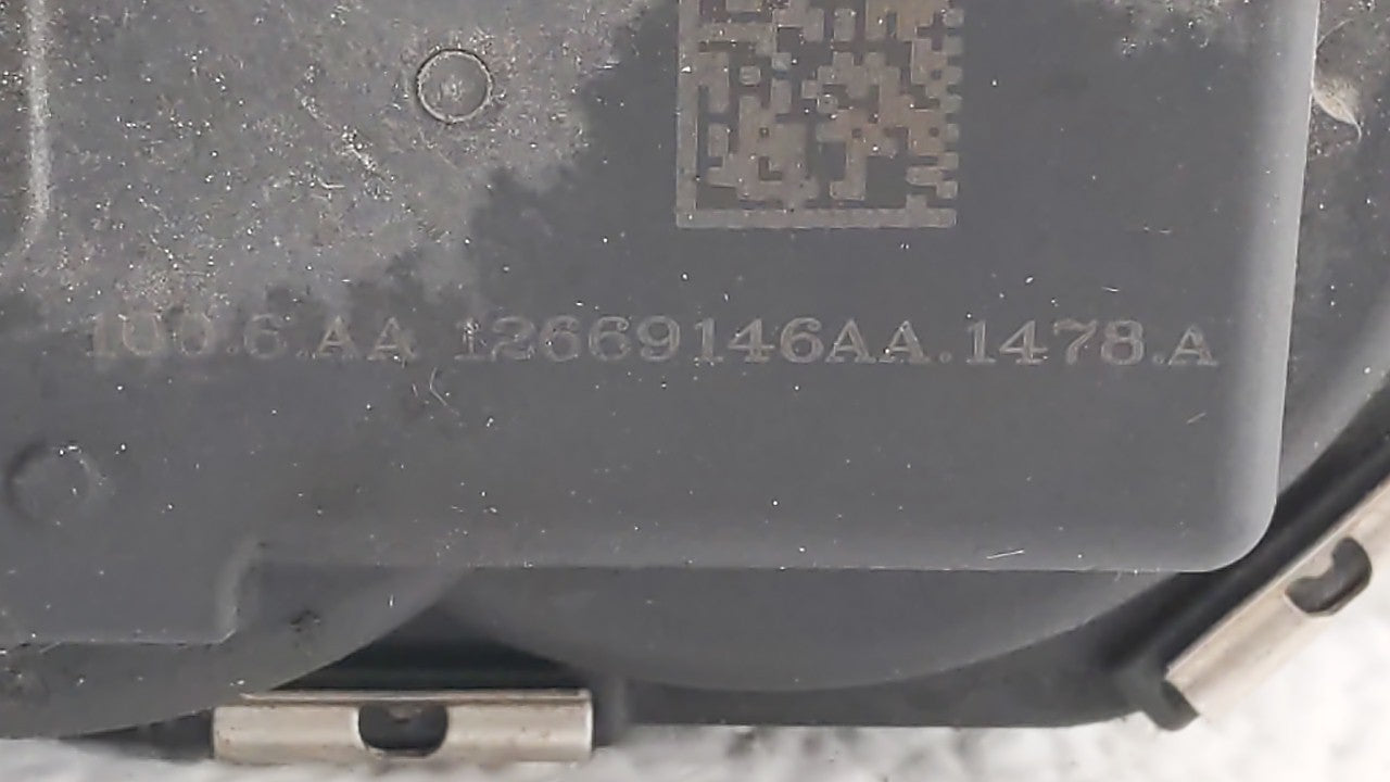 2016-2017 Gmc Terrain Throttle Body P/N:12669146AA 12670834AA Fits Fits 2016 2017 OEM Used Auto Parts - Oemusedautoparts1.co