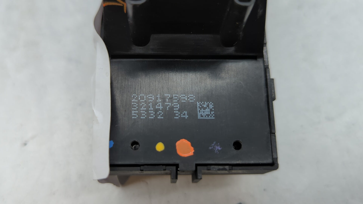 2010-2017 Gmc Terrain Master Power Window Switch Replacement Driver Side Left P/N:20917598 25946838 Fits OEM Used Auto Parts