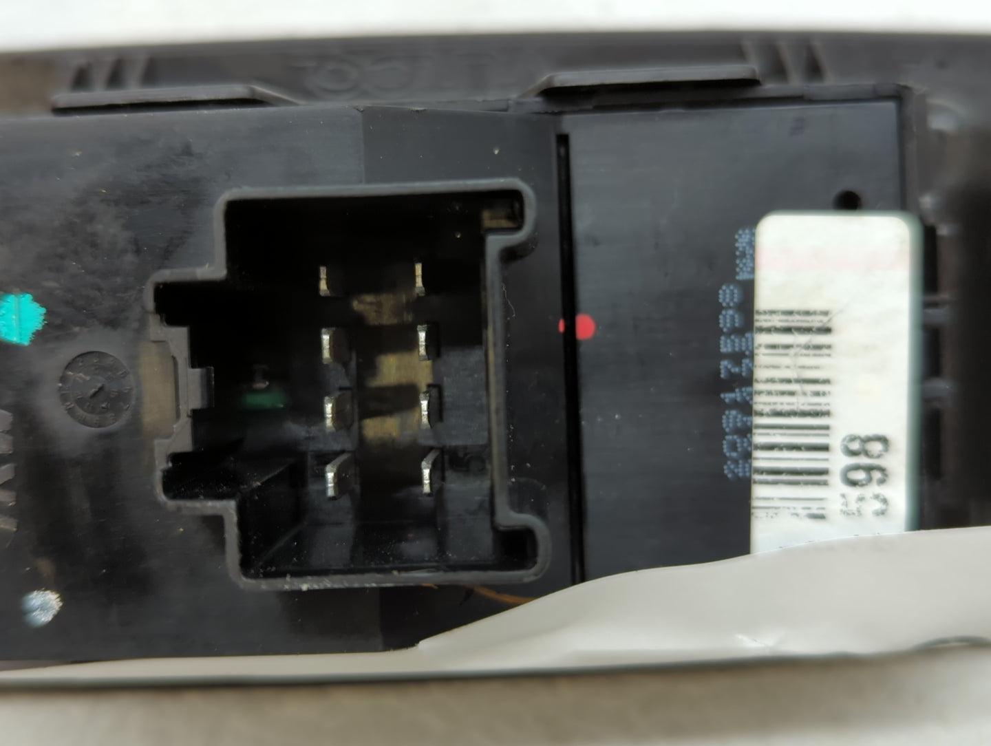 2010-2017 Gmc Terrain Master Power Window Switch Replacement Driver Side Left P/N:20917598 2091-7598 Fits OEM Used Auto Part