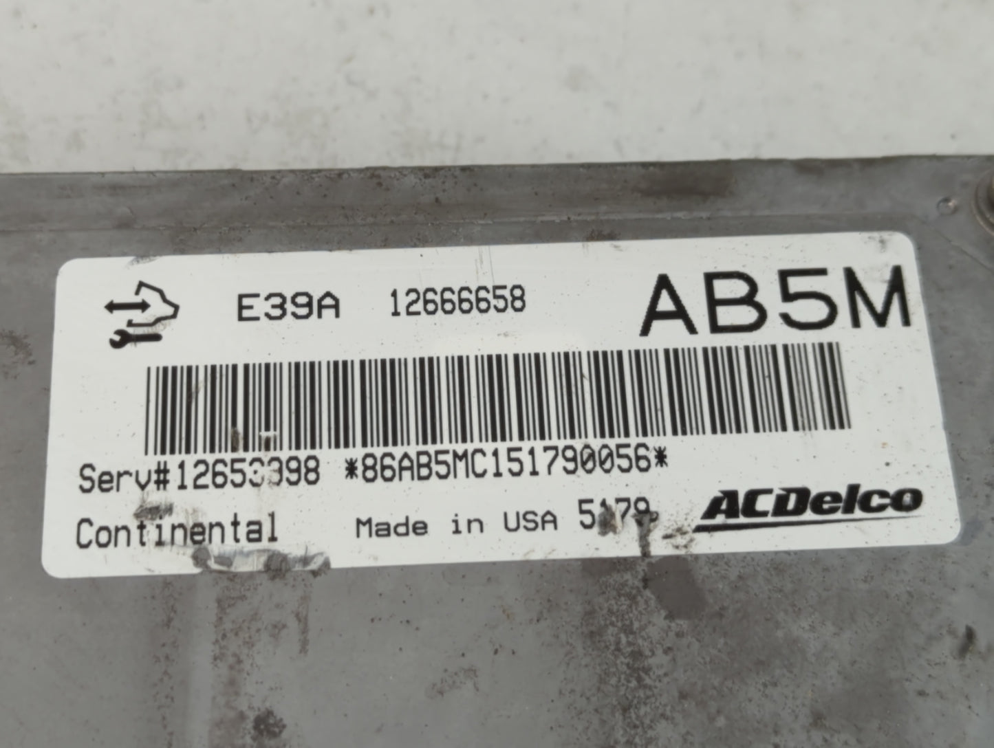 2013-2016 Gmc Terrain PCM Engine Control Computer ECU ECM PCU OEM P/N:12666658 Fits Fits 2013 2014 2015 2016 OEM Used Auto P