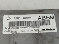 2013-2016 Gmc Terrain PCM Engine Control Computer ECU ECM PCU OEM P/N:12666658 Fits Fits 2013 2014 2015 2016 OEM Used Auto P