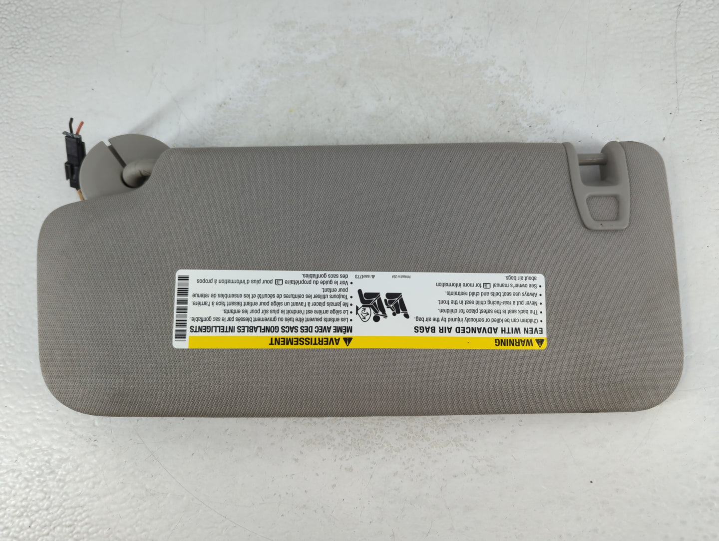 2010-2017 Gmc Terrain Sun Visor Shade Replacement Passenger Right Mirror Fits Fits 2010 2011 2012 2013 2014 2015 2016 2017 O