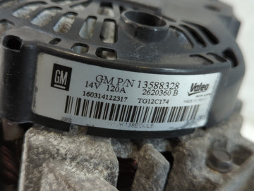 2010-2017 Gmc Terrain Alternator Replacement Generator Charging Assembly Engine OEM P/N:13588328 Fits OEM Used Auto Parts