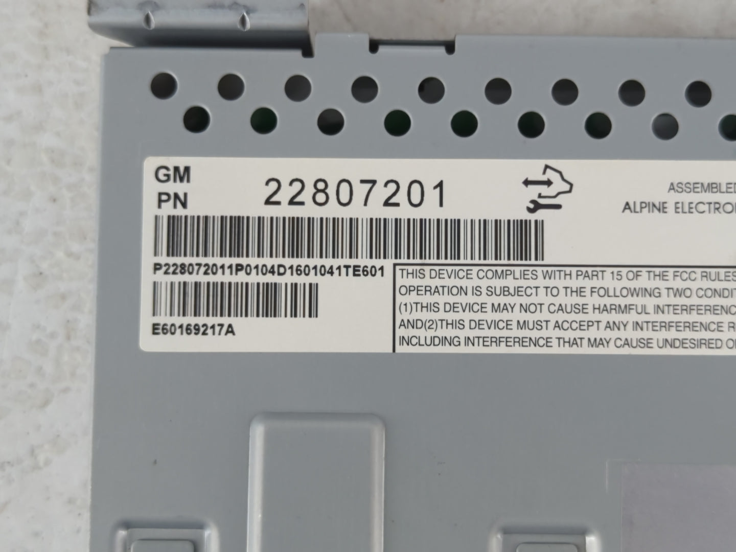 2016 Gmc Terrain Information Display Screen - Oemusedautoparts1.com