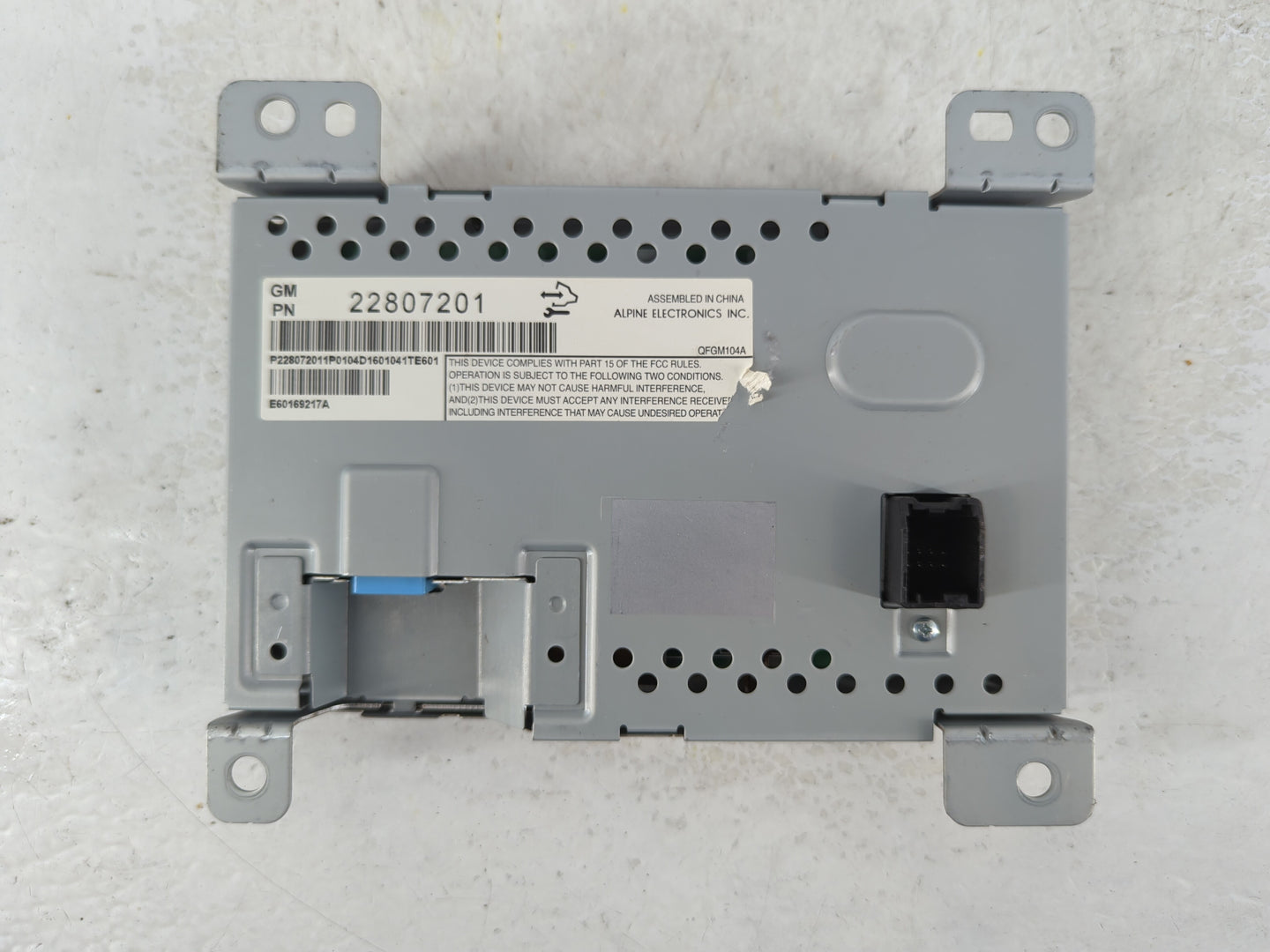 2016 Gmc Terrain Information Display Screen - Oemusedautoparts1.com