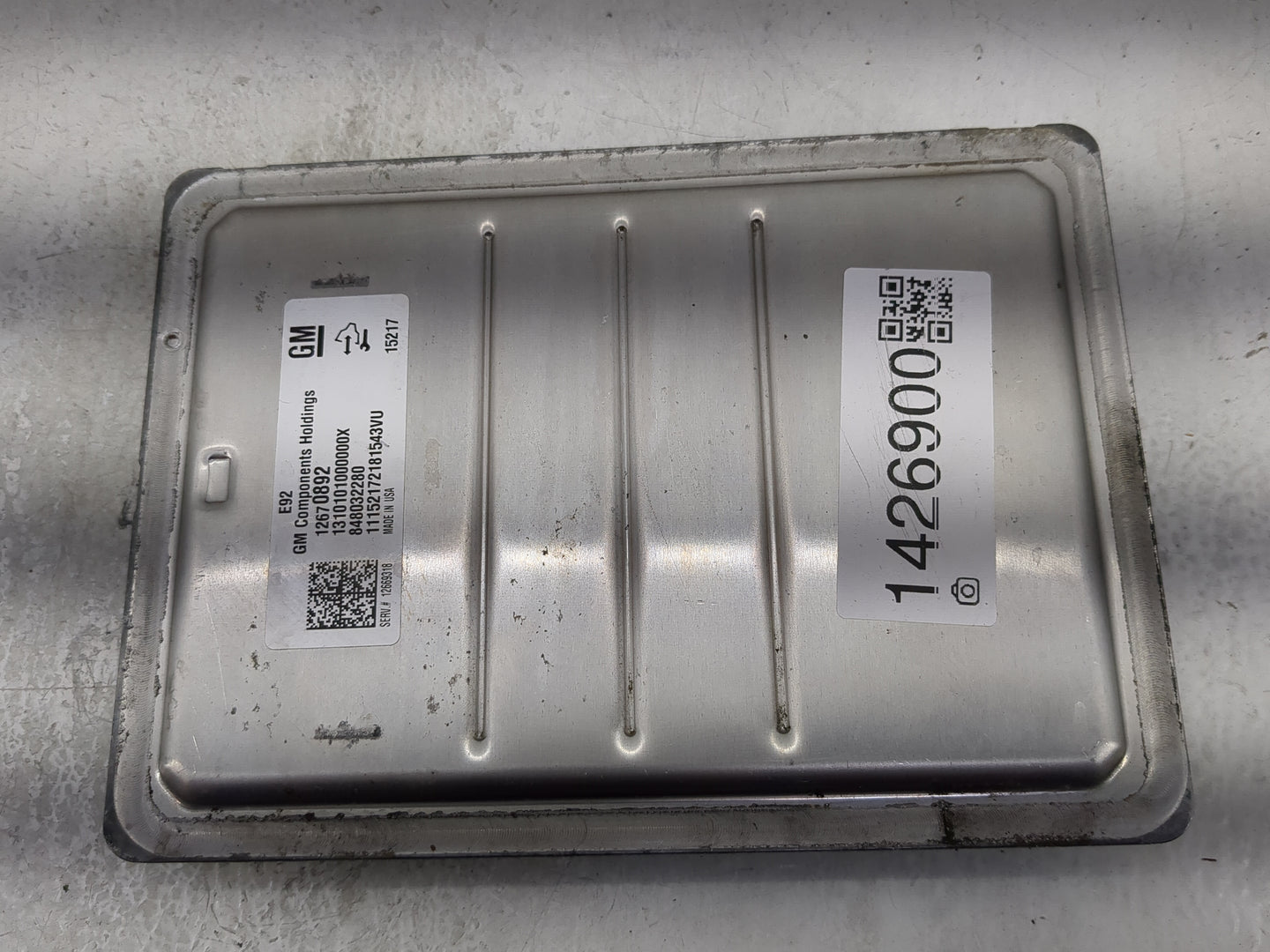 2015-2016 Gmc Yukon PCM Engine Control Computer ECU ECM PCU OEM P/N:12670892 12669318 Fits Fits 2014 2015 2016 OEM Used Auto