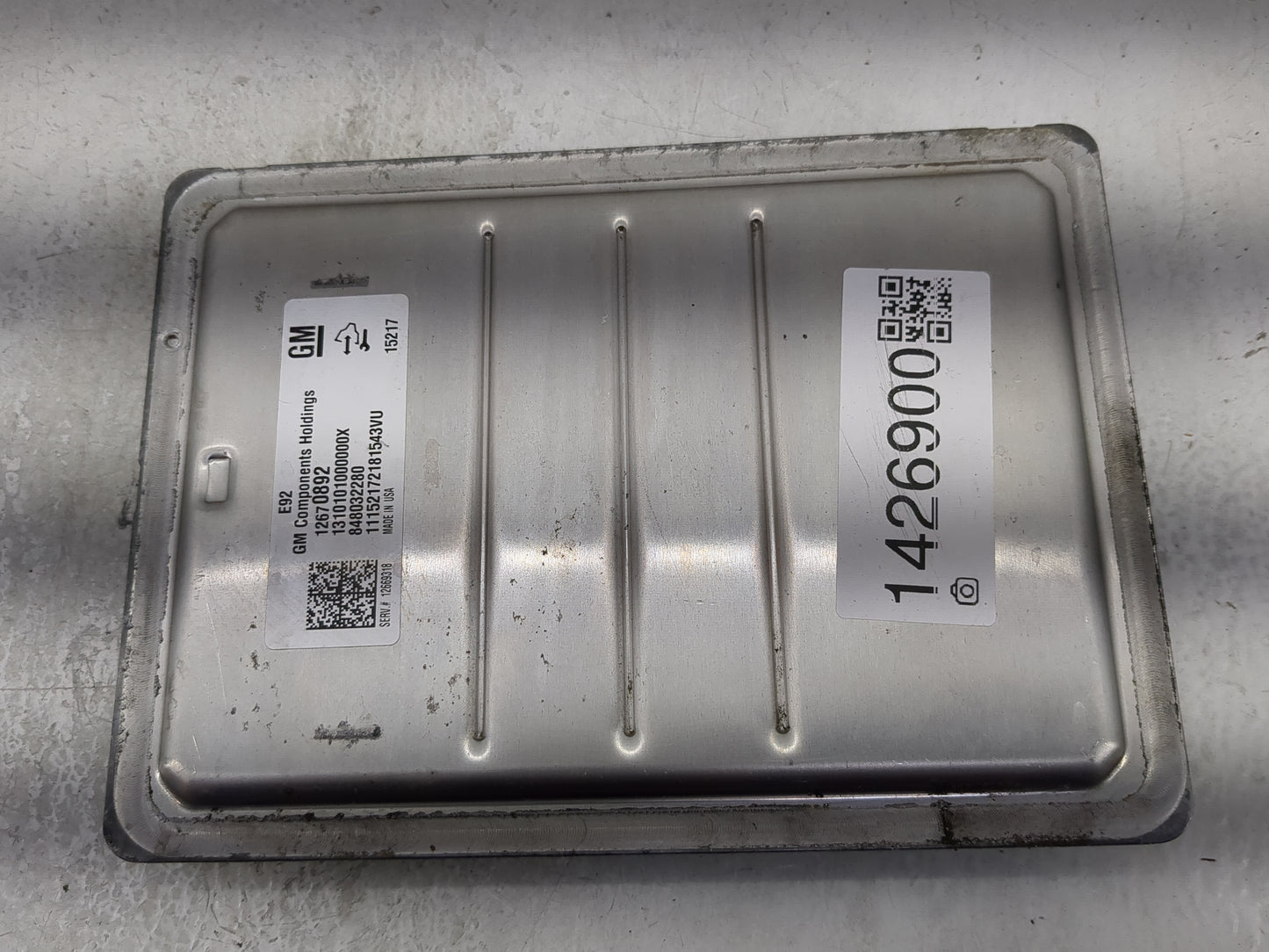 2015-2016 Gmc Yukon PCM Engine Control Computer ECU ECM PCU OEM P/N:12670892 12669318 Fits Fits 2014 2015 2016 OEM Used Auto