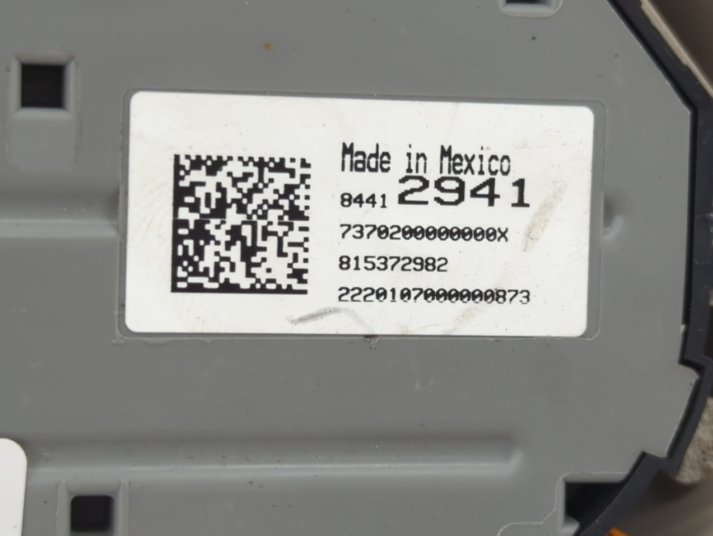 2015-2016 Gmc Yukon Climate Control Module Temperature AC/Heater Replacement P/N:84412941 7370200000000X Fits Fits 2015 2016