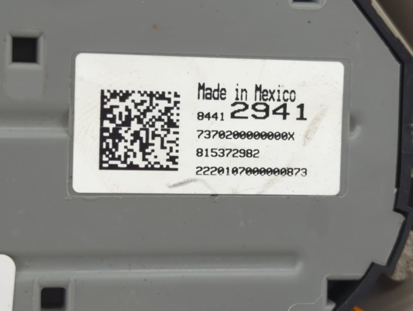 2015-2016 Gmc Yukon Climate Control Module Temperature AC/Heater Replacement P/N:84412941 7370200000000X Fits Fits 2015 2016