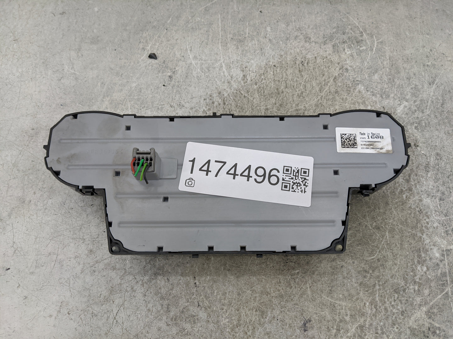 2015-2016 Gmc Yukon Climate Control Module Temperature AC/Heater Replacement P/N:23251608 7370200000000X Fits Fits 2015 2016
