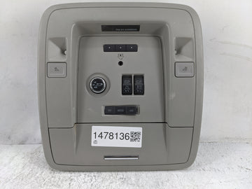 2015-2020 Gmc Yukon Overhead Roof Console Tan 1478136 - Oemusedautoparts1.com