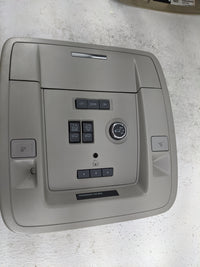 2015-2020 Gmc Yukon Overhead Console W/rear Climate Control Tan - Oemusedautoparts1.com