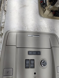 2015-2020 Gmc Yukon Overhead Console W/rear Climate Control Tan - Oemusedautoparts1.com