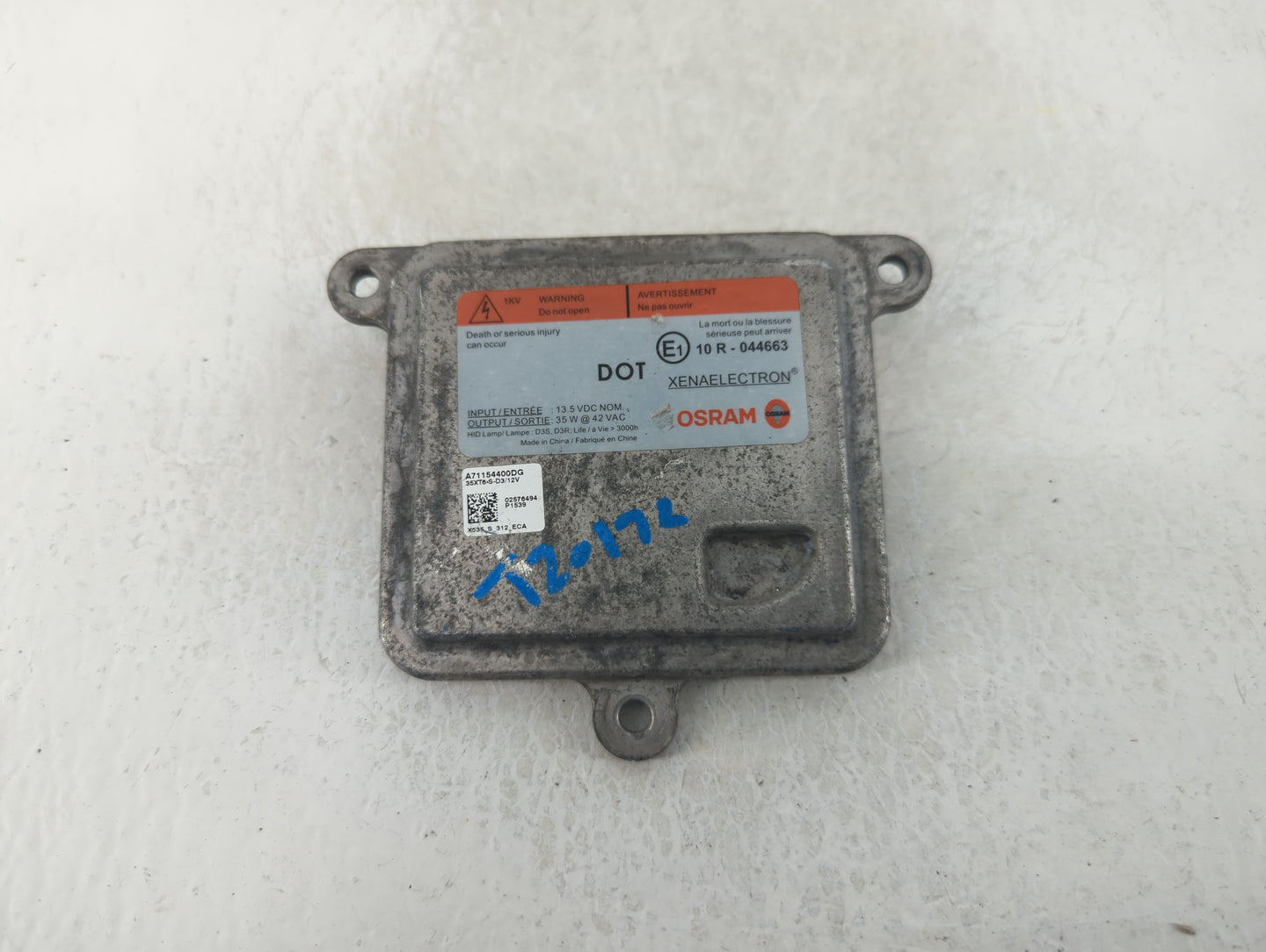 2016-2016 Gmc Yukon Headlight Ballast Head Light - Oemusedautoparts1.com