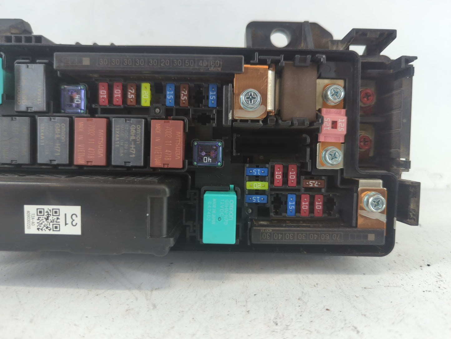 2016 Honda Accord Fusebox Fuse Box Panel Relay Module P/N:03E8F0090 Fits OEM Used Auto Parts - Oemusedautoparts1.com
