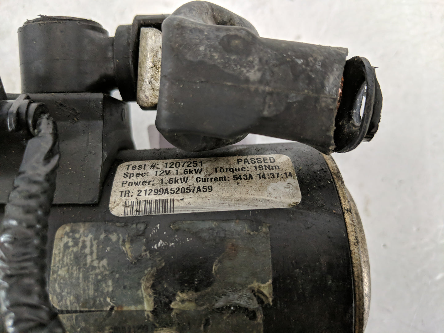 2013-2017 Honda Accord Car Starter Motor Solenoid OEM P/N:SM-74009 Fits Fits 2013 2014 2015 2016 2017 OEM Used Auto Parts - 