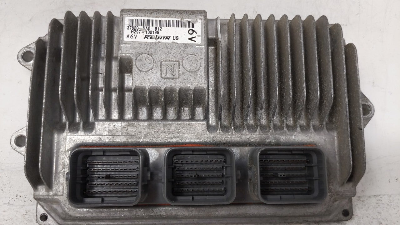 2016-2017 Honda Accord PCM Engine Control Computer ECU ECM PCU OEM P/N:37820-5A0-B12 Fits Fits 2016 2017 OEM Used Auto Parts