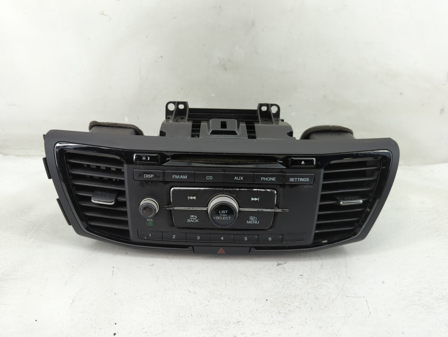 2016-2017 Honda Accord Radio AM FM Cd Player Receiver Replacement P/N:39100-T2F-A101 Fits Fits 2016 2017 OEM Used Auto Parts