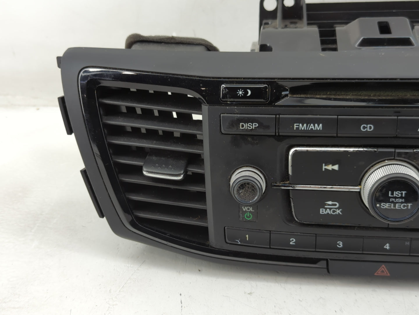 2016-2017 Honda Accord Radio AM FM Cd Player Receiver Replacement P/N:39100-T2F-A101 Fits Fits 2016 2017 OEM Used Auto Parts