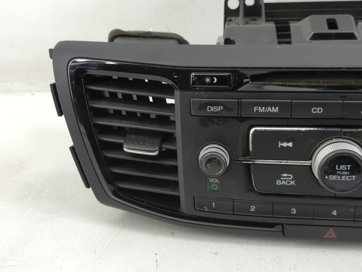 2016-2017 Honda Accord Radio AM FM Cd Player Receiver Replacement P/N:39100-T2F-A101 Fits Fits 2016 2017 OEM Used Auto Parts