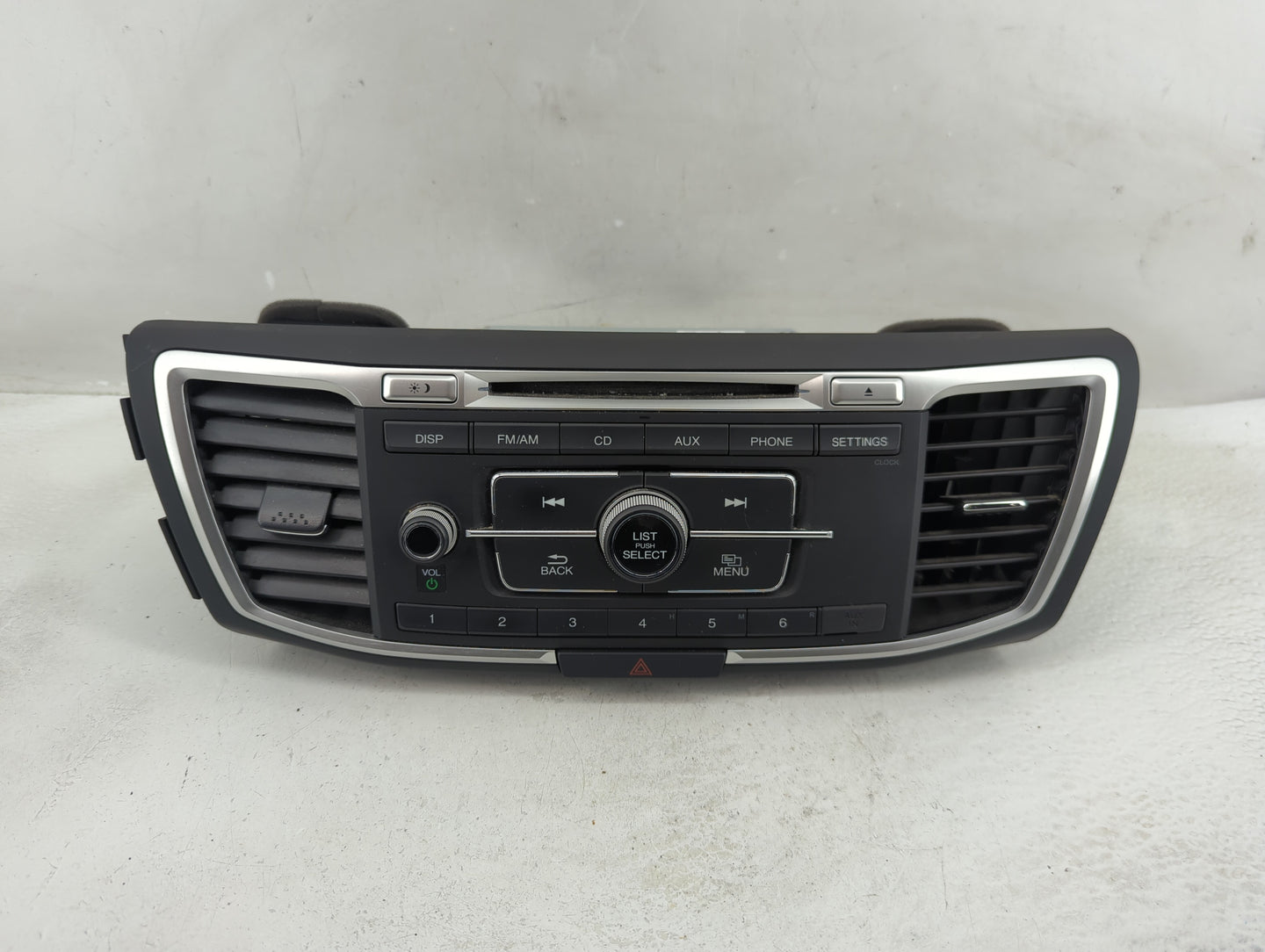 2016 Honda Accord Radio AM FM Cd Player Receiver Replacement P/N:39100-T2F-A001 Fits OEM Used Auto Parts - Oemusedautoparts1