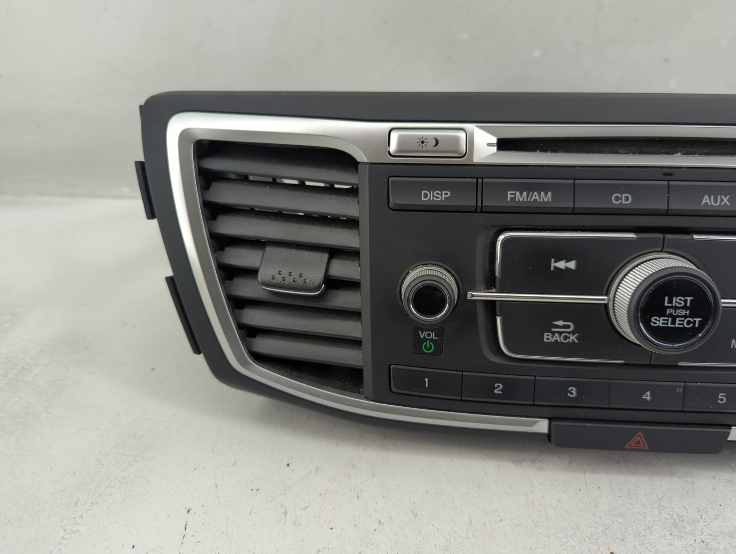 2016 Honda Accord Radio AM FM Cd Player Receiver Replacement P/N:39100-T2F-A001 Fits OEM Used Auto Parts - Oemusedautoparts1
