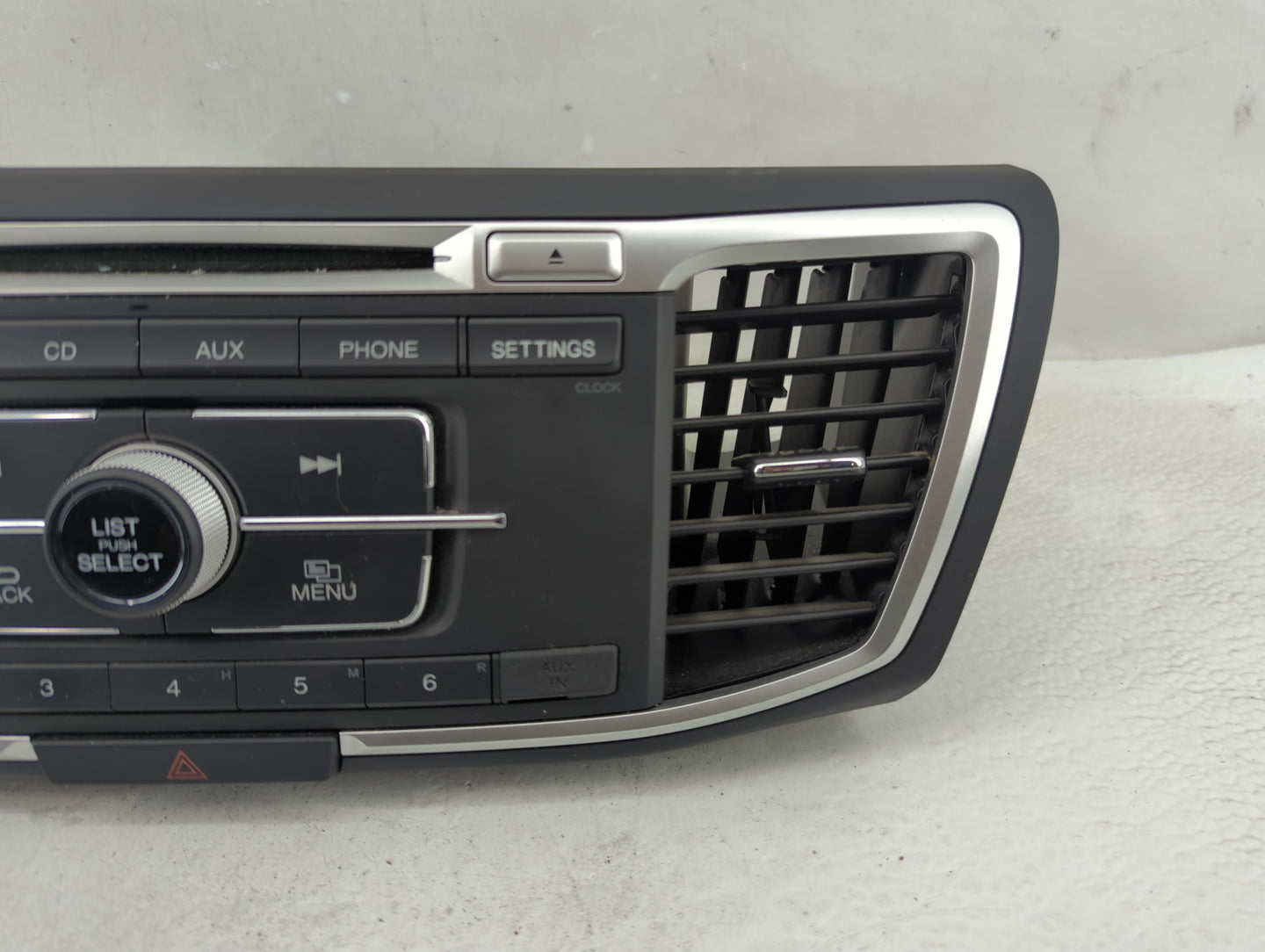 2016 Honda Accord Radio AM FM Cd Player Receiver Replacement P/N:39100-T2F-A001 Fits OEM Used Auto Parts - Oemusedautoparts1