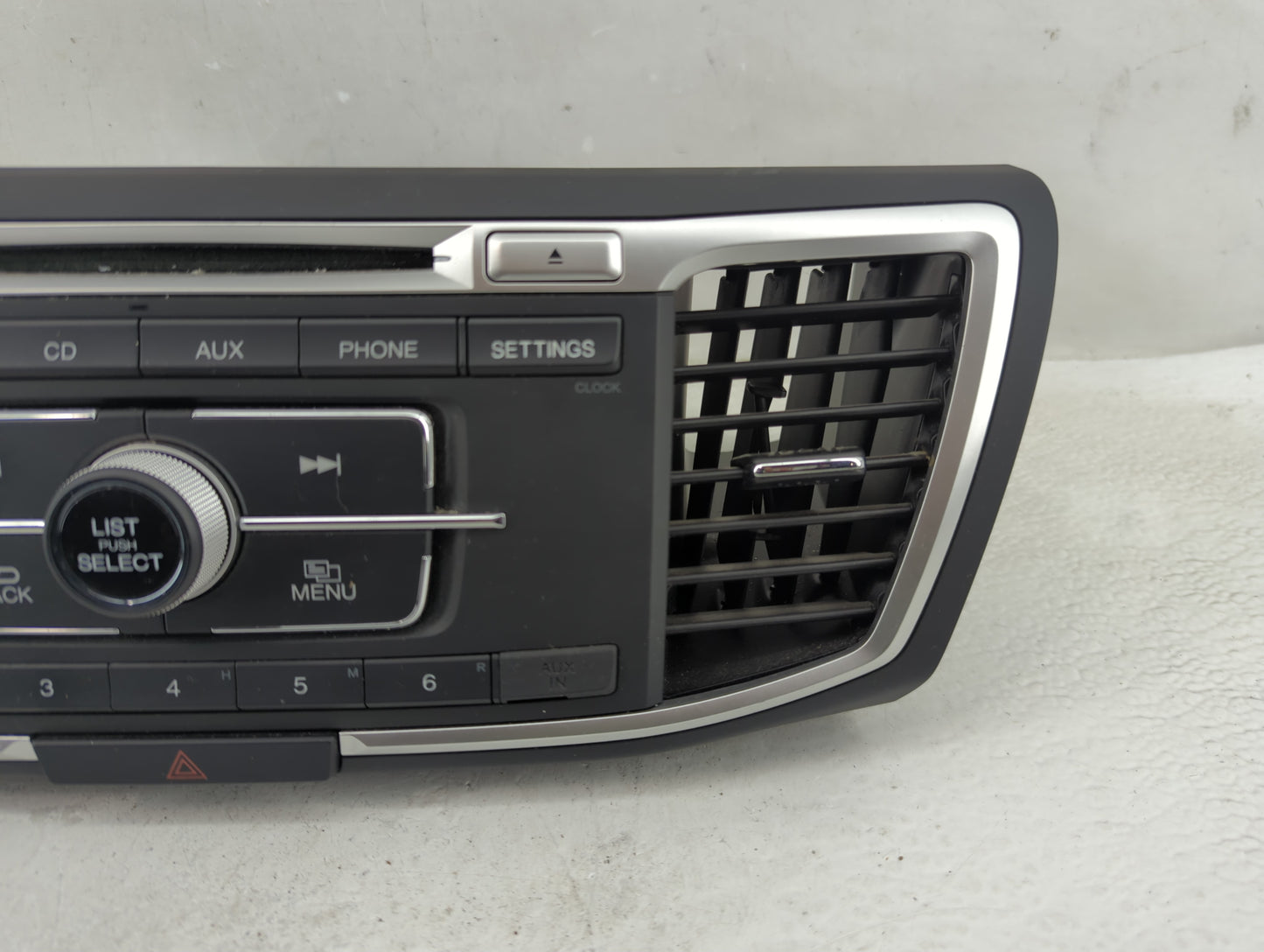 2016 Honda Accord Radio AM FM Cd Player Receiver Replacement P/N:39100-T2F-A001 Fits OEM Used Auto Parts - Oemusedautoparts1