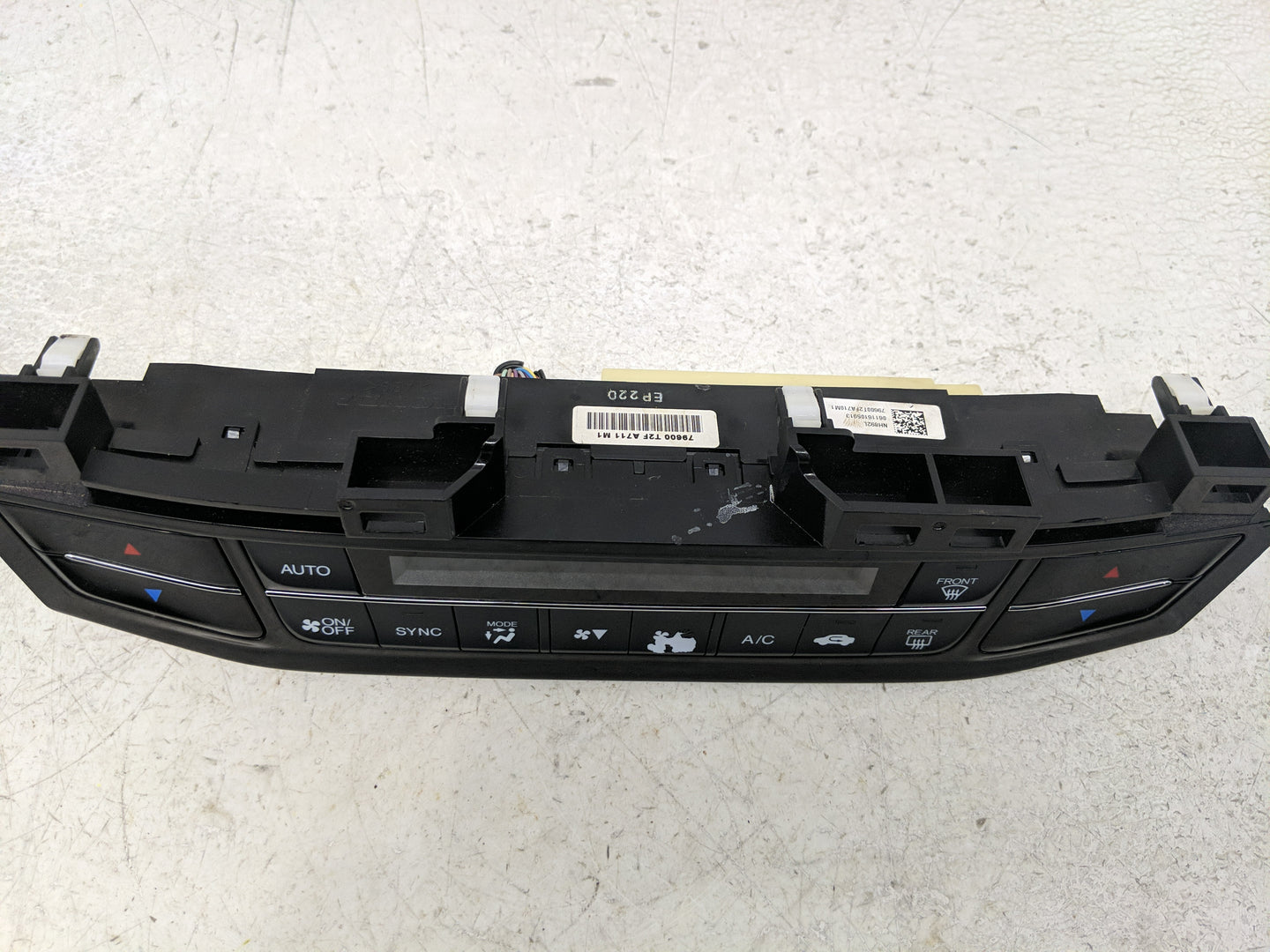 2016-2017 Honda Accord Climate Control Module Temperature AC/Heater Replacement P/N:79600 T2F A711 M1 Fits Fits 2016 2017 OE