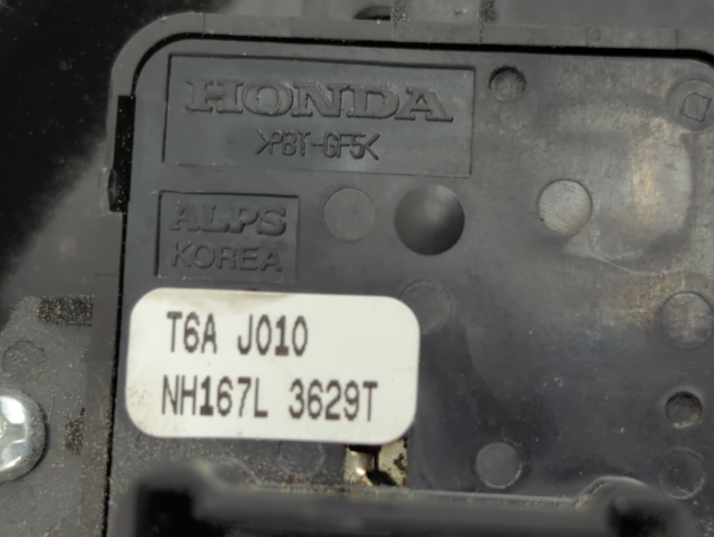 2013-2017 Honda Accord Master Power Window Switch Replacement Driver Side Left P/N:M48382 Fits Fits 2013 2014 2015 2016 2017