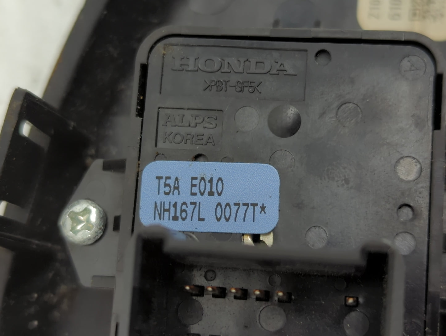 2013-2017 Honda Accord Master Power Window Switch Replacement Driver Side Left P/N:M48382 Fits Fits 2013 2014 2015 2016 2017