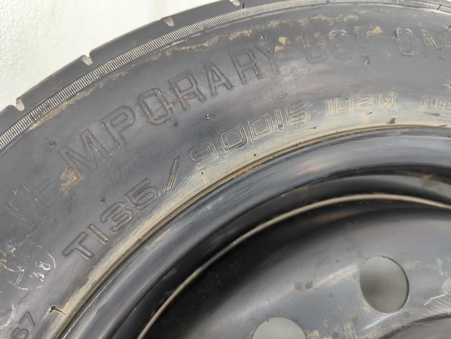 2013-2022 Honda Accord Spare Donut Tire Wheel Rim Oem - Oemusedautoparts1.com