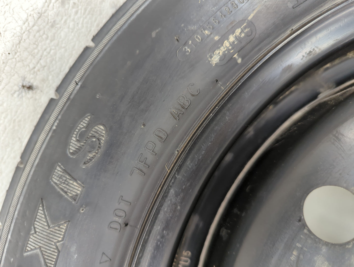 2013-2022 Honda Accord Spare Donut Tire Wheel Rim Oem - Oemusedautoparts1.com