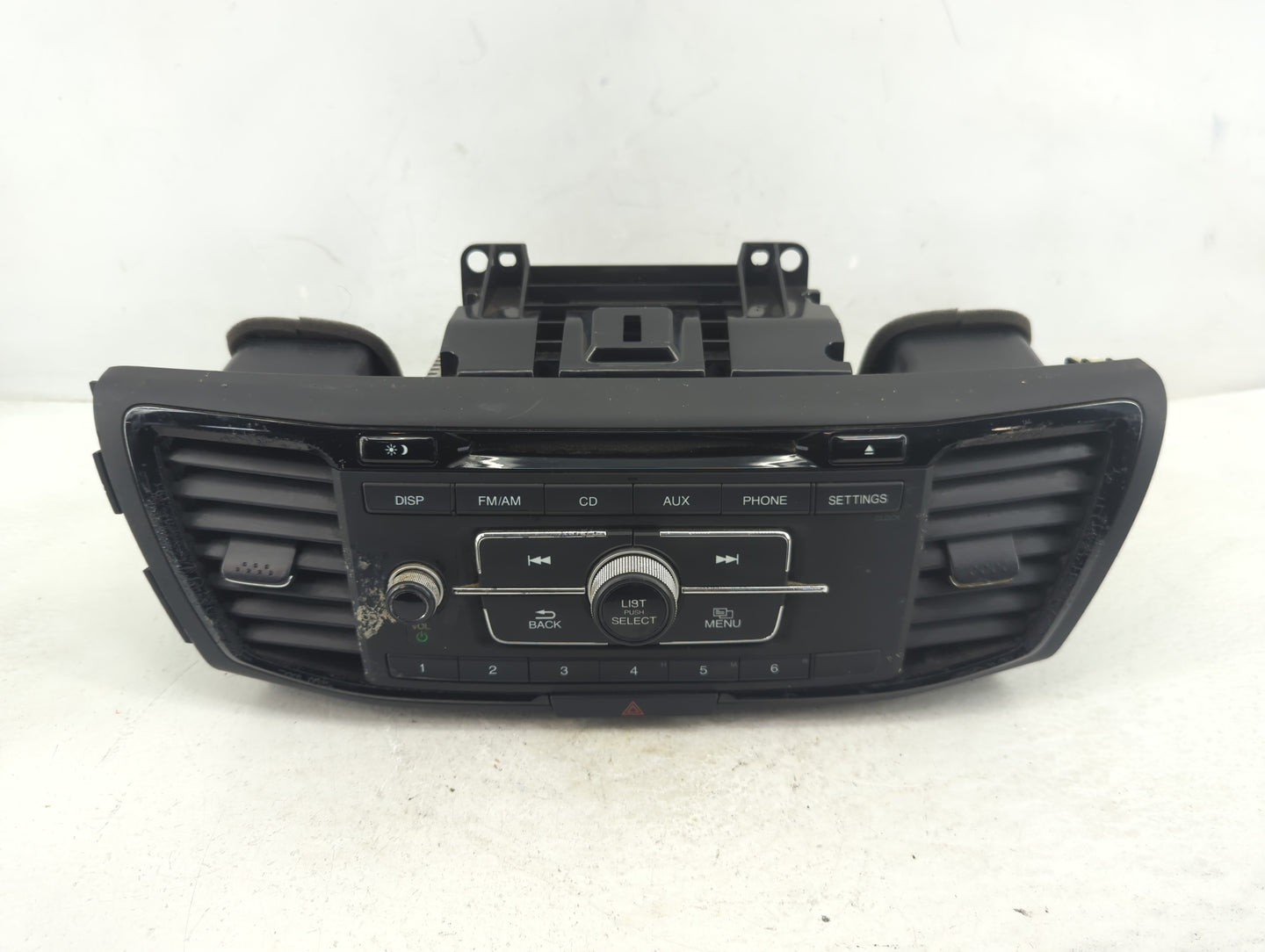 2016-2017 Honda Accord Radio AM FM Cd Player Receiver Replacement P/N:39100-T2F-A101 Fits Fits 2016 2017 OEM Used Auto Parts