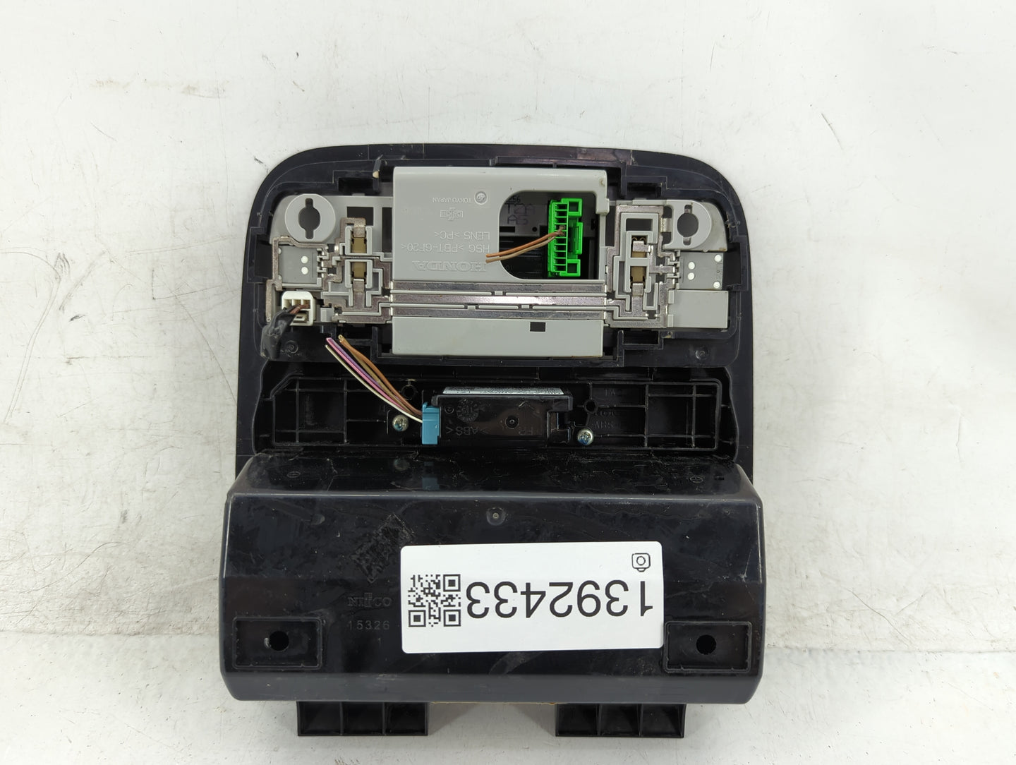 2016 Honda Accord Overhead Roof Console 1392433 - Oemusedautoparts1.com