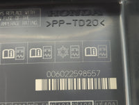 2013-2017 Honda Accord Fusebox Fuse Box Panel Relay Module Fits Fits 2013 2014 2015 2016 2017 OEM Used Auto Parts - Oemuseda
