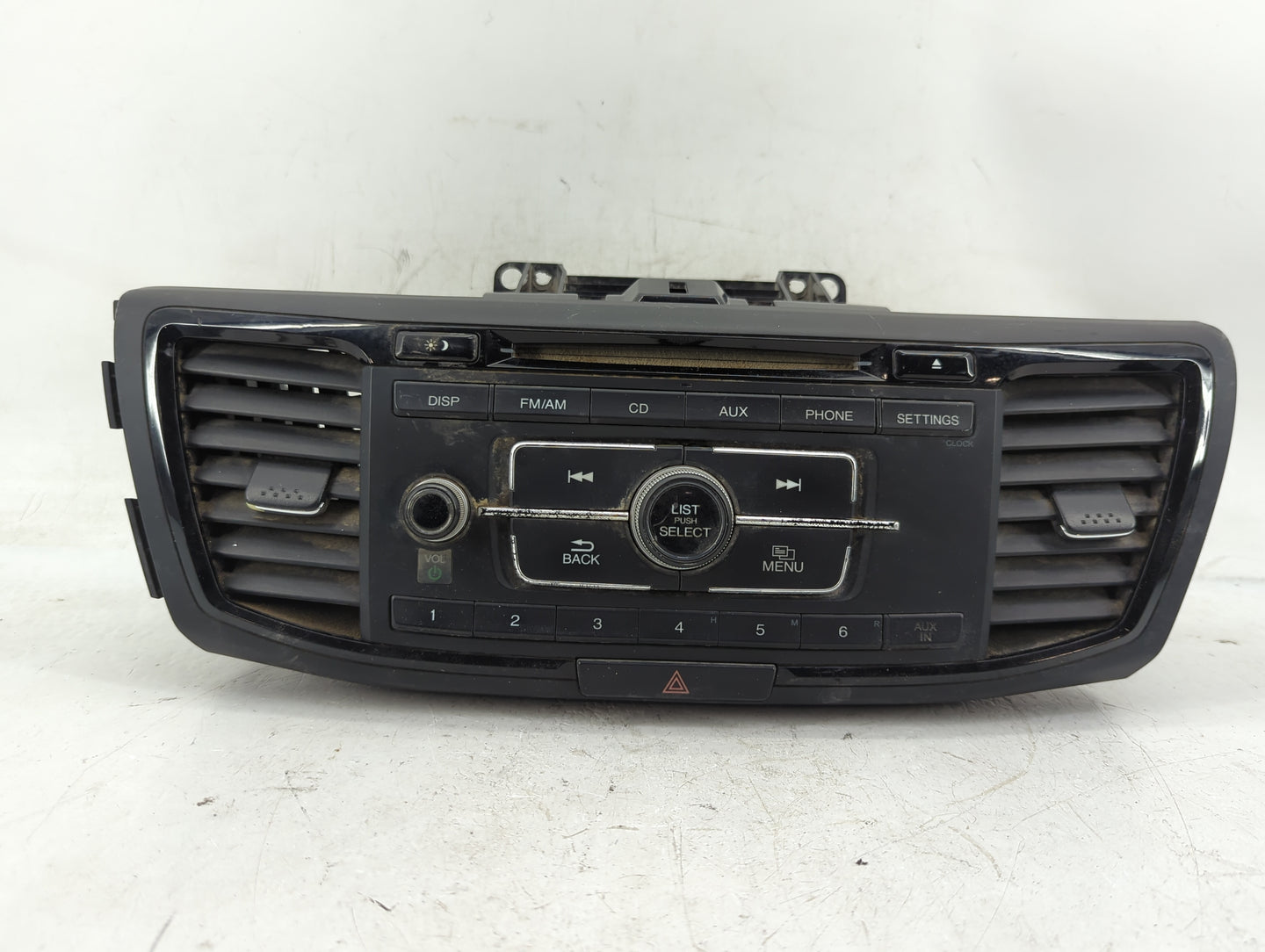 2016-2017 Honda Accord Radio AM FM Cd Player Receiver Replacement P/N:39100-T2F-A101 Fits Fits 2016 2017 OEM Used Auto Parts