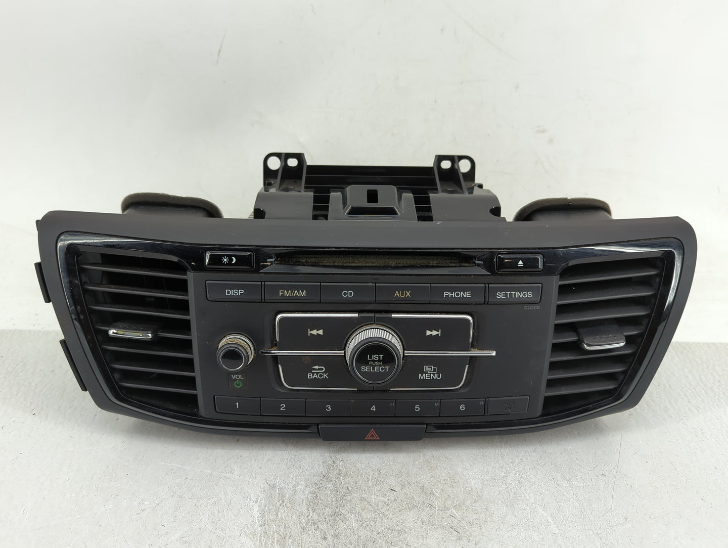 2016-2017 Honda Accord Radio AM FM Cd Player Receiver Replacement P/N:39100-T2A-A121 Fits Fits 2016 2017 OEM Used Auto Parts
