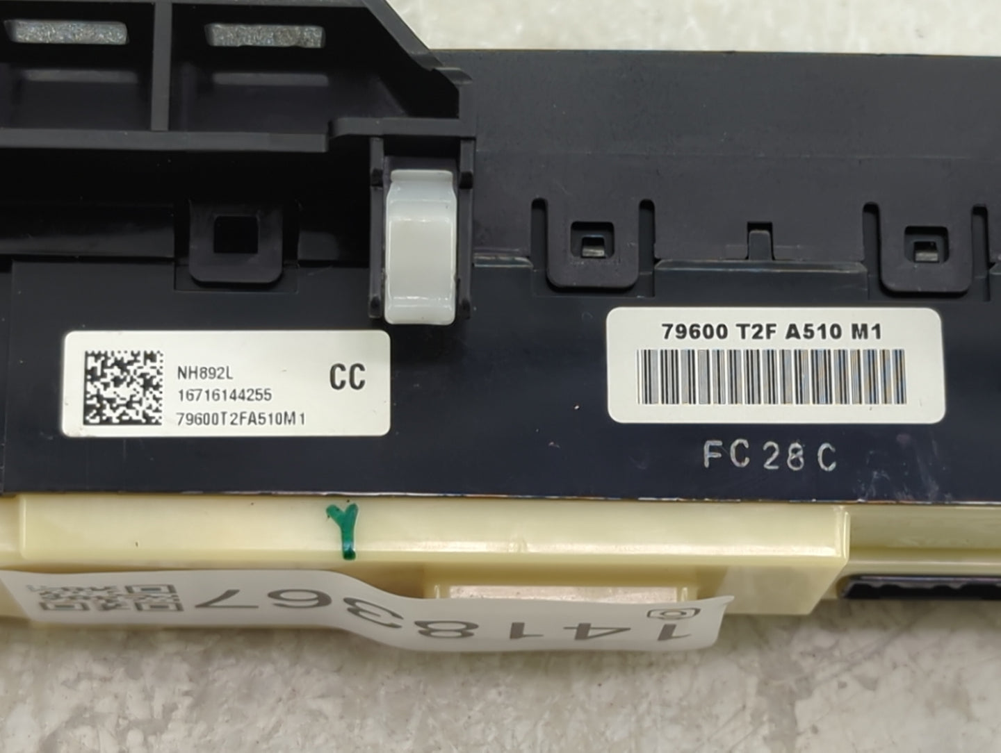 2016-2017 Honda Accord Climate Control Module Temperature AC/Heater Replacement P/N:79600T2FA510M1 Fits Fits 2016 2017 OEM U