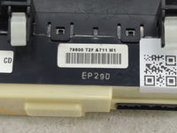 2016-2017 Honda Accord Climate Control Module Temperature AC/Heater Replacement P/N:79600 T2F A711 M1 Fits Fits 2016 2017 OE