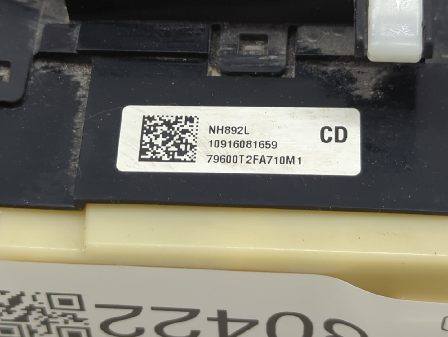 2016 Honda Accord Climate Control Module Temperature AC/Heater Replacement P/N:79600T2FA710M1 Fits OEM Used Auto Parts - Oem