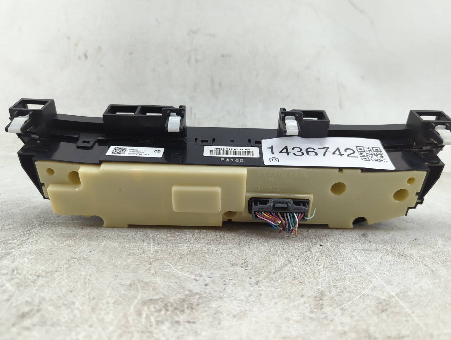 2016-2017 Honda Accord Climate Control Module Temperature AC/Heater Replacement P/N:79600T2FA710M1 Fits Fits 2016 2017 OEM U