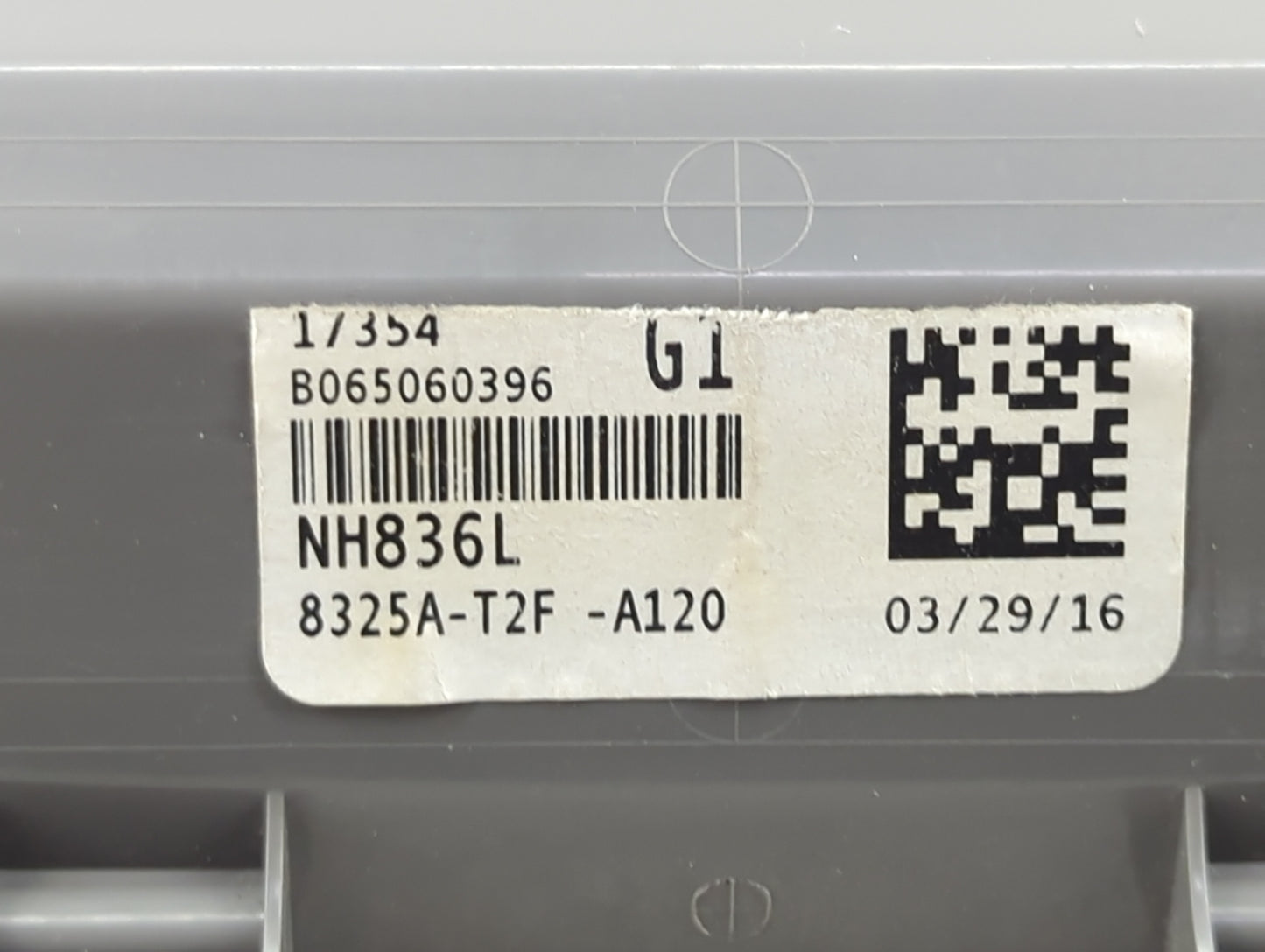 2016 Honda Accord Overhead Roof Console - Oemusedautoparts1.com