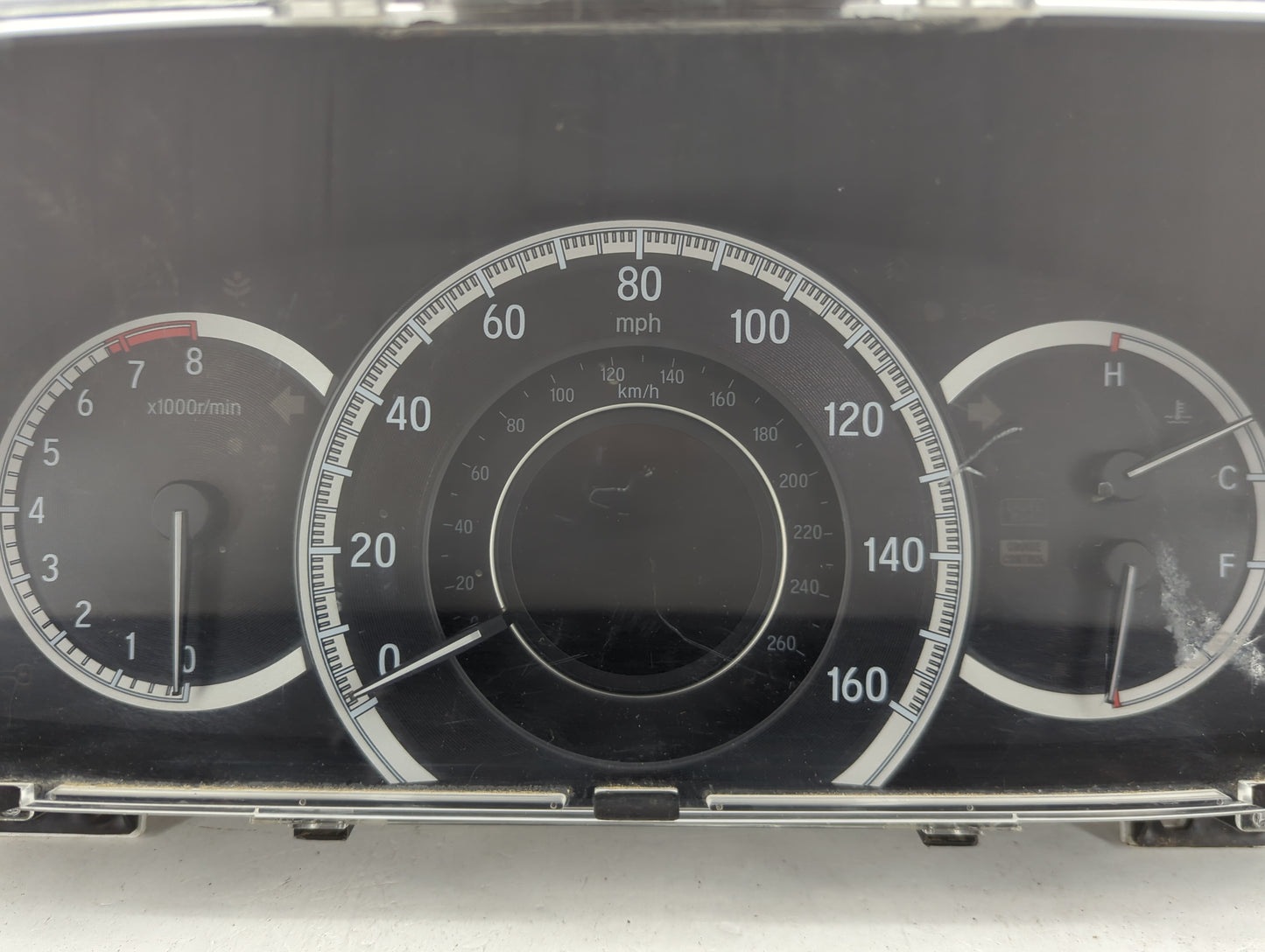 2016 Honda Accord Instrument Cluster Speedometer Gauges P/N:78100-A722-M1 Miles: Fits OEM Used Auto Parts - Oemusedautoparts