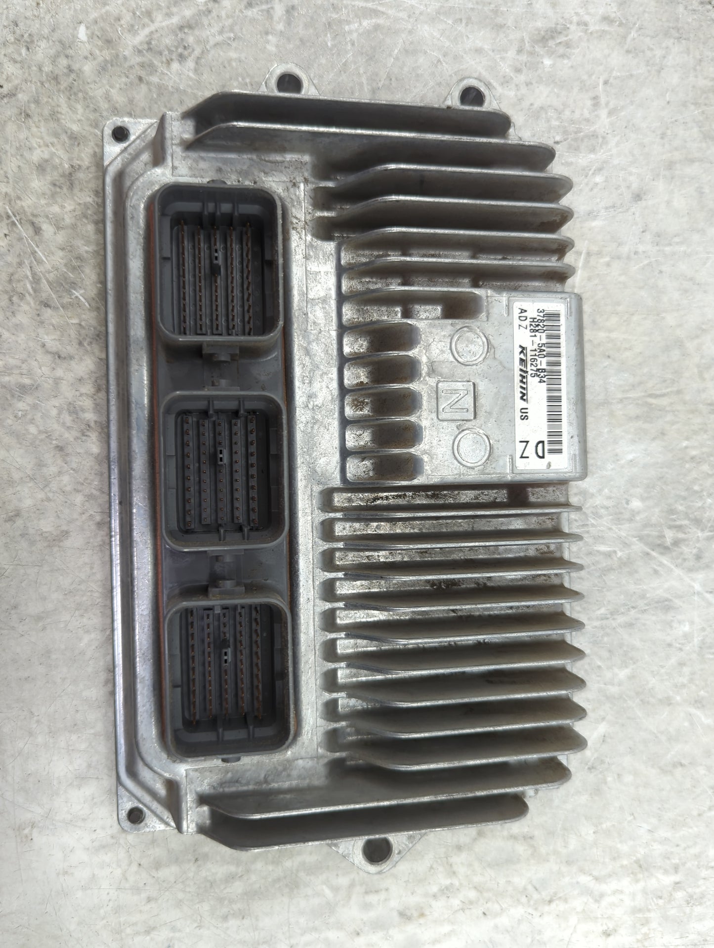 2016-2017 Honda Accord PCM Engine Control Computer ECU ECM PCU OEM P/N:37820-5A0-B34 H281-116275 Fits Fits 2016 2017 OEM Use