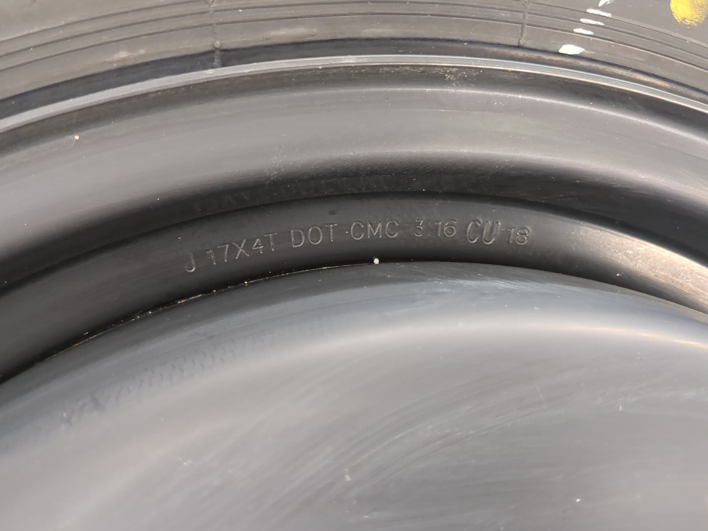 2016-2022 Honda Accord Spare Donut Tire Wheel Rim Oem 1455258 - Oemusedautoparts1.com