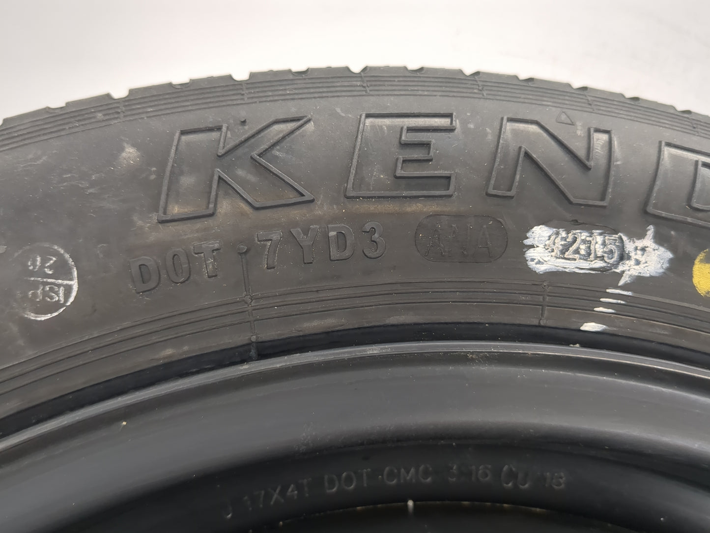 2016-2022 Honda Accord Spare Donut Tire Wheel Rim Oem 1455258 - Oemusedautoparts1.com