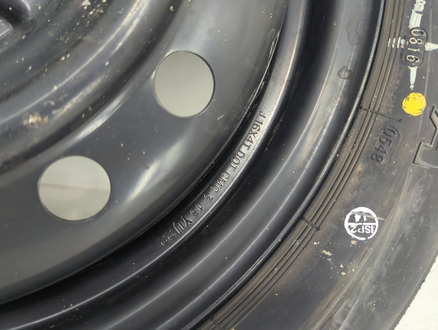 2013-2022 Honda Accord Spare Donut Tire Wheel Rim Oem 1462023 - Oemusedautoparts1.com