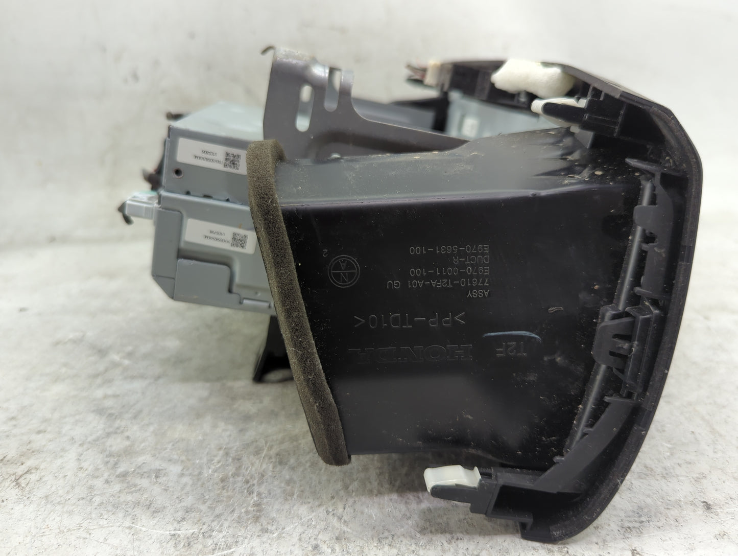 2016-2017 Honda Accord Radio AM FM Cd Player Receiver Replacement P/N:39100-T2F-A101 DEH-3058, 77610-T2FA-A01 Fits Fits 2016