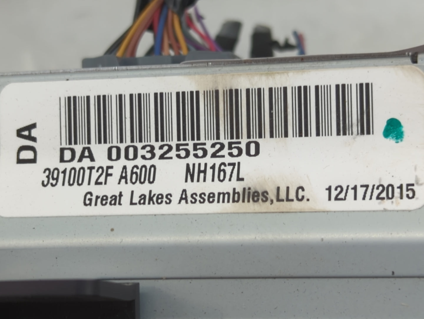 2016 Honda Accord Information Display Screen - Oemusedautoparts1.com